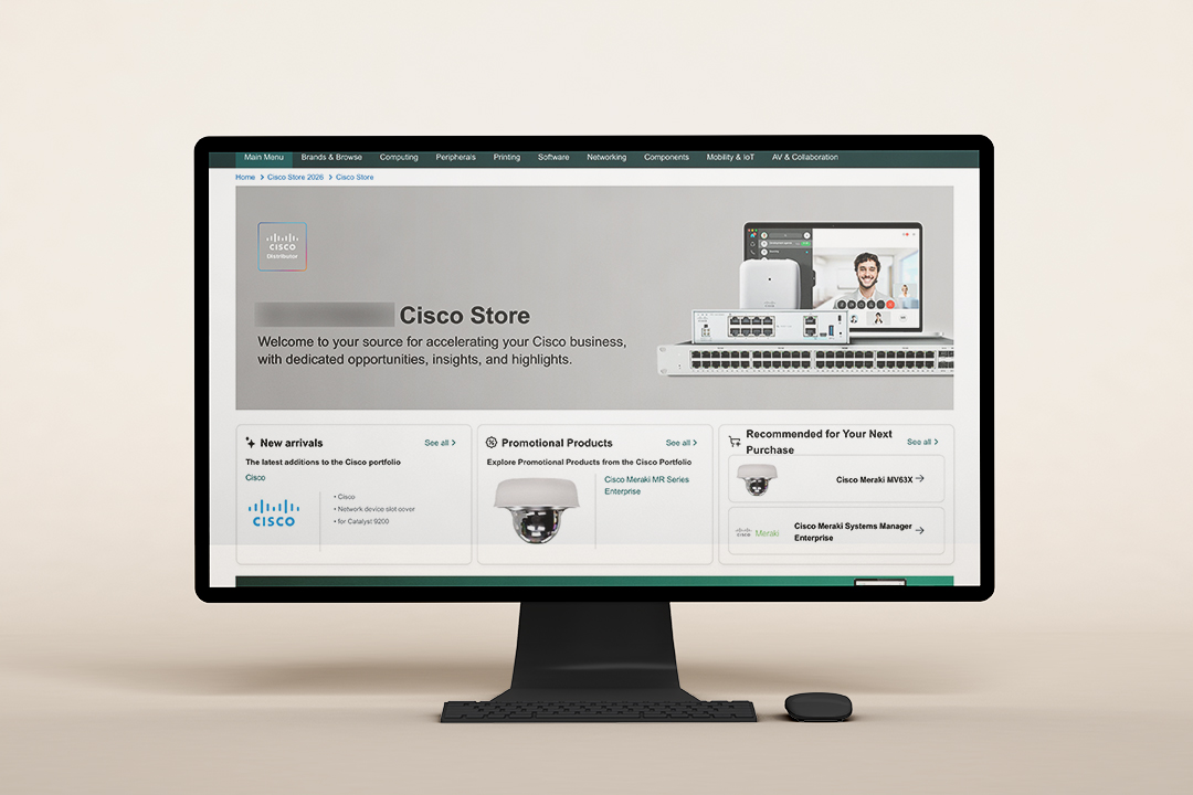 Vorschau des Cisco Solutions Store Projekts